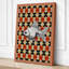 Fish in Ornament Eclectic - Wrapped Canvas-460410547-460410555