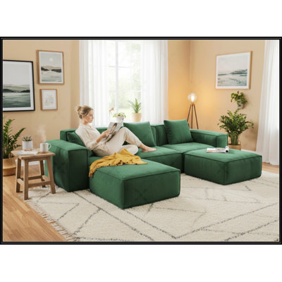 118-Inch Modular Sofa
