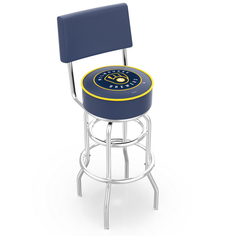 Tabouret de comptoir pivotant L7C4 Milwaukee Brewers