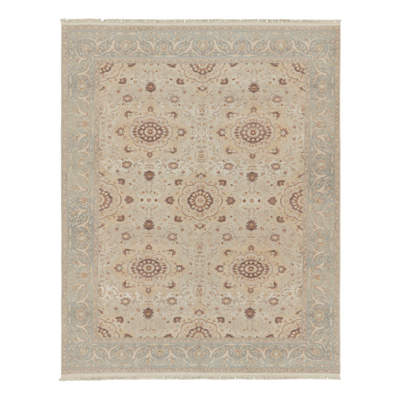 Rug & Kilim’S Sultanabad Rug In Beige-Brown With Floral Patterns