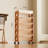 5 Tier Book Rack Storage Bookshelf Rolling Book Cart