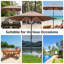 Parasols d'extérieur 9 pi avec inclinaison et manivelle-591123716