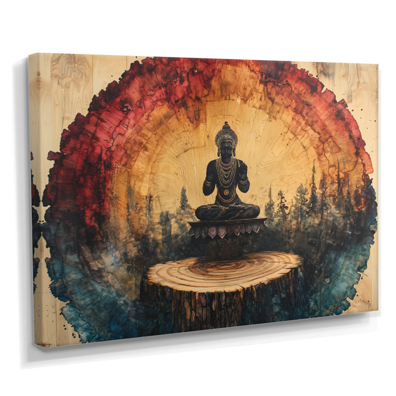 Haakenson - Spiritual Wall Art, H 12 po x l 20 po, Toile tendue, Ne s’applique pas