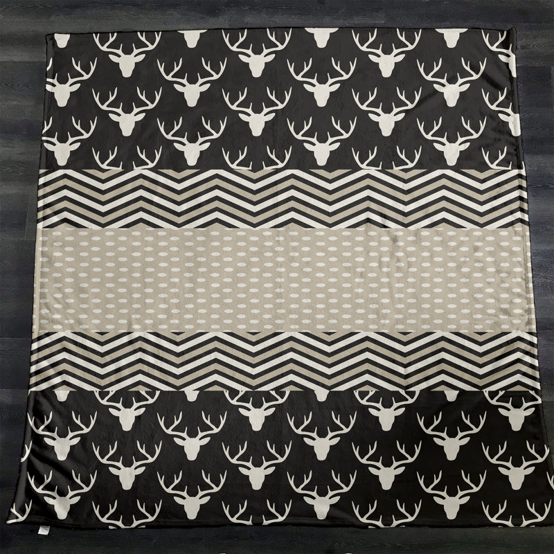 Plain Weave / Muslin Throw Blanket, Gray