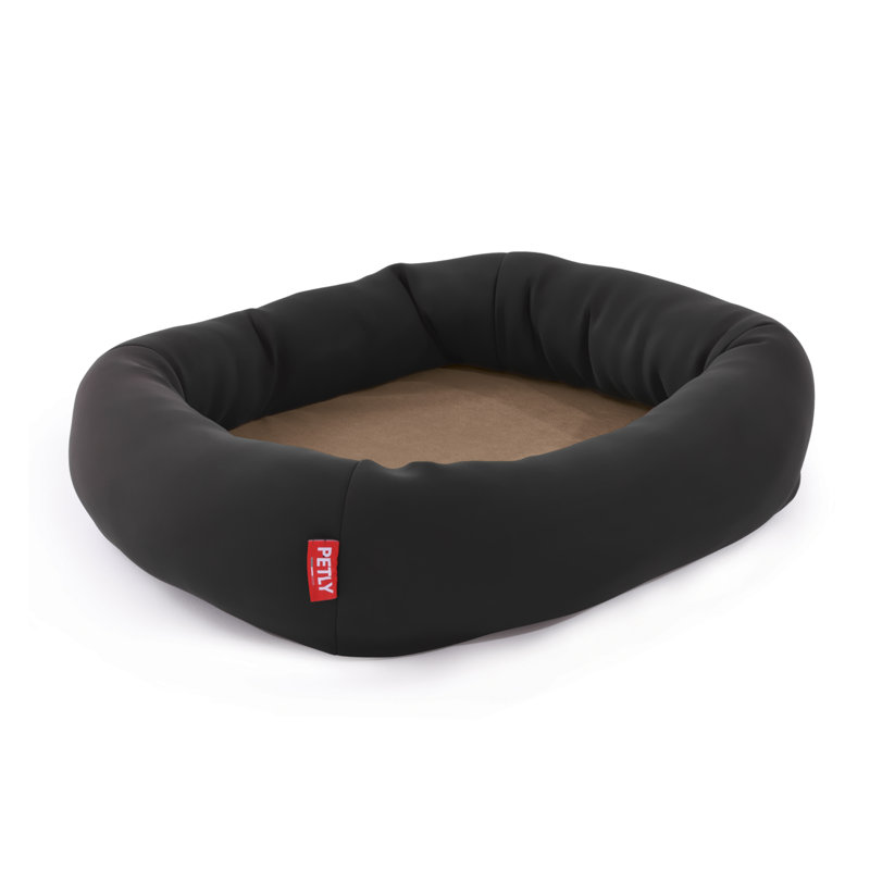 Orthopedic Microfibre Pet Bed, Green, Small (80cm W x 60cm D)