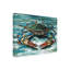 Art sur toile Carolee Vitaletti «Blue Palette Crab II»-466146327