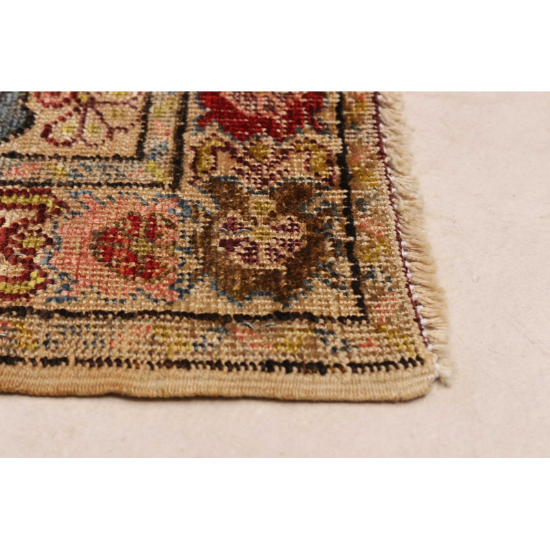 Hereke Red Rug 4'0" x 5'5"