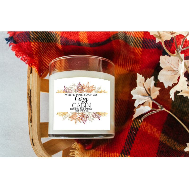 Cozy Cabin Scented Jar Candle