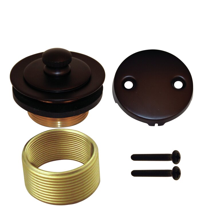 Easy to install universal tub drain trim kits - fits common tubs