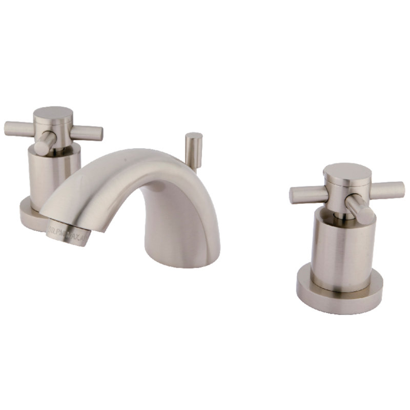 Robinet de salle de bain surdimensionné avec drain South Beach, Nickel brossé