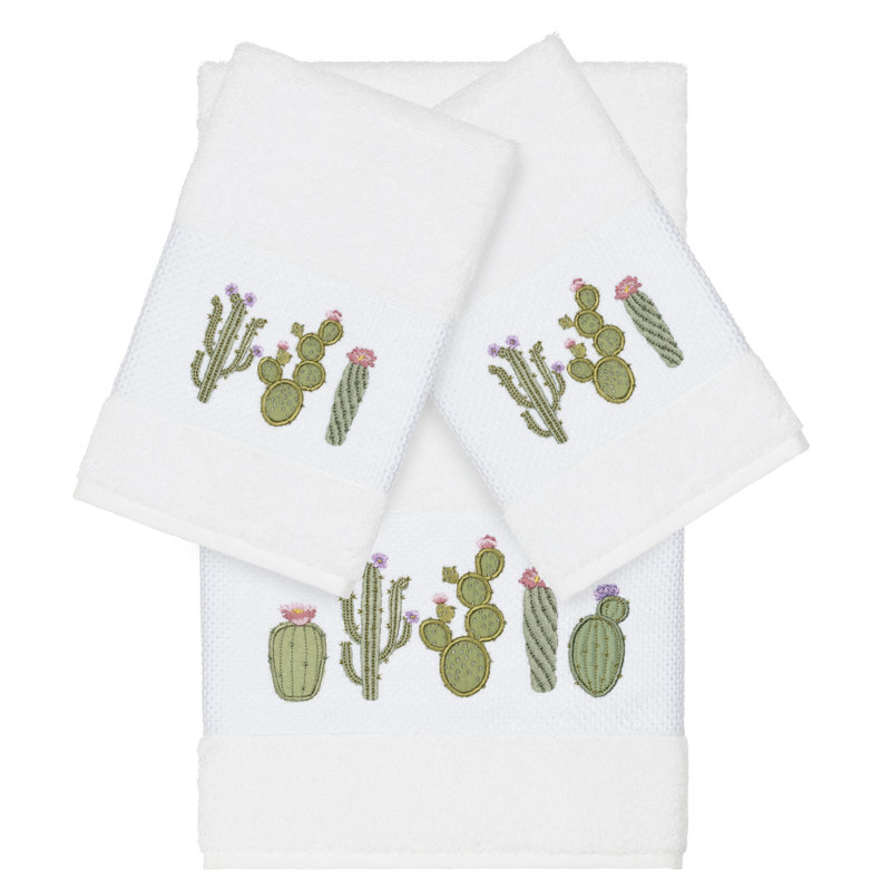 Ensemble de serviettes 3 pièces Mila, Blanc