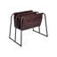 Porte-revues double en cuir Arlo