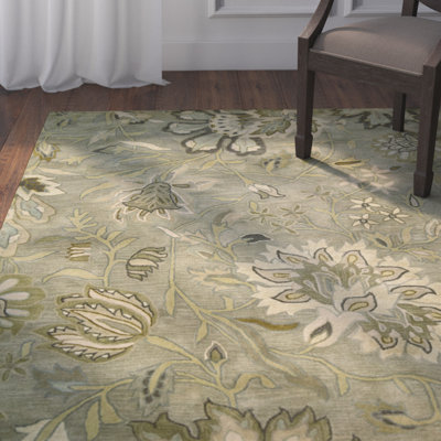 Fullmer Wool Floral Rug