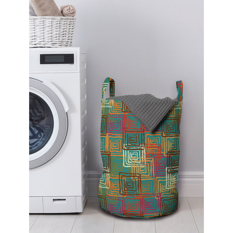 Fabric Laundry Bag with Handles