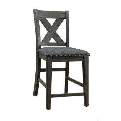 Ensemble de 2 chaises hautes en bois