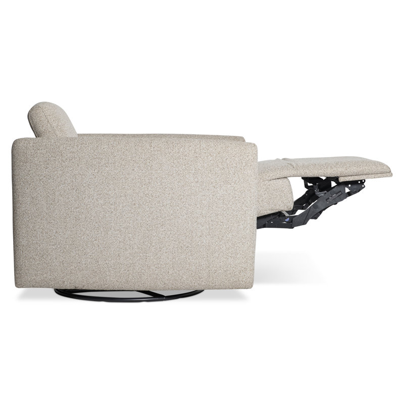 Bernhardt Livvy Fabric Power Motion Swivel Chair, Fabric