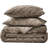 Diamond Stitch Reversible Plush Distressed Velvet Quilt Set-1951035367-1963264231