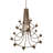 15 - Light Dimmable Tiered Chandelier