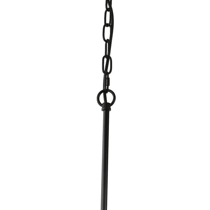 Pippy 12 - Light Geometric Chandelier, Black
