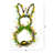 22In. Artificial Easter Bunny Shaped Wreath