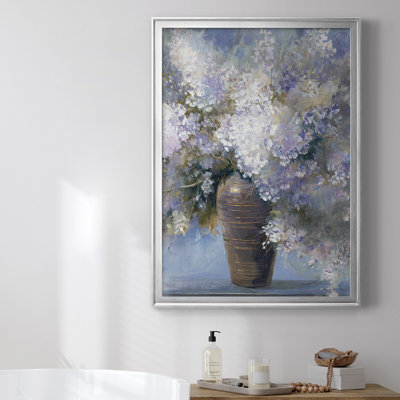 " Lavender Explosion Revisited " Painting Print