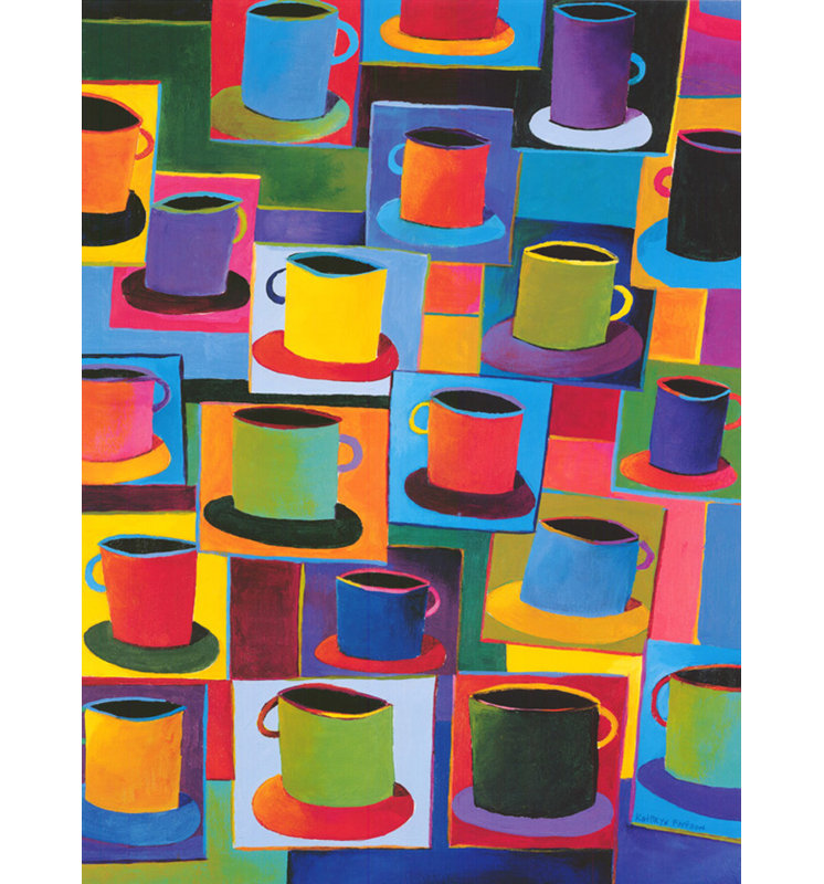 Java Time, 38" H x 28" W