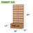 Metal Planter Box with Trellis without Wheels-1083593913