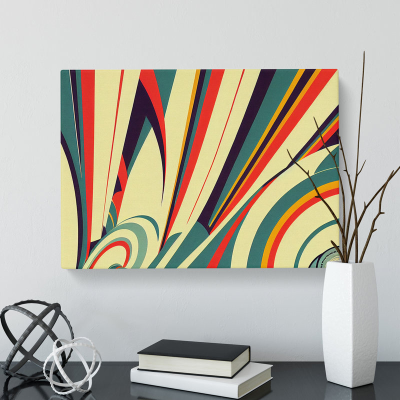 Deco Modern Vol.1 - Wrapped Canvas, 35cm H x 50cm W x 3cm D