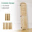 Paravent pliant en bois massif - Paravent-129130207-129130208