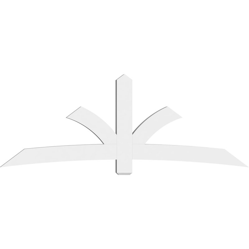 Support pour pignon Davenport, H 36 po x l 96 po (pas: 9/12), P 4 po x F 6 po, PVC