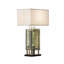Modern Design Silver Finish 1Pc Table Lamp For Nightstand End Table Sofa Table, Water Dancing Light Home Decor, Luxury Night Lamp