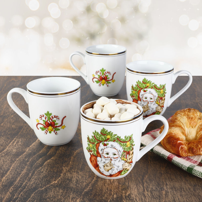 Ensemble de 4 tasses St. Nicholas