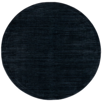 Vision Striped Area Rug In Black