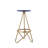 Melster 30" Modern Industrial Metal Backless Circular Bar Stool-1062454573