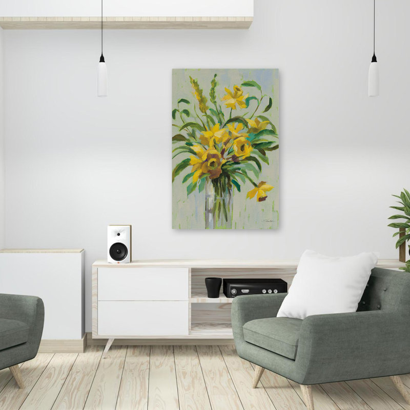 Jonquilles traditionnelles et campagnardes, H 36 po x l 24 po