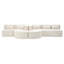 Canapé modulaire rembourré Boneless-309553220