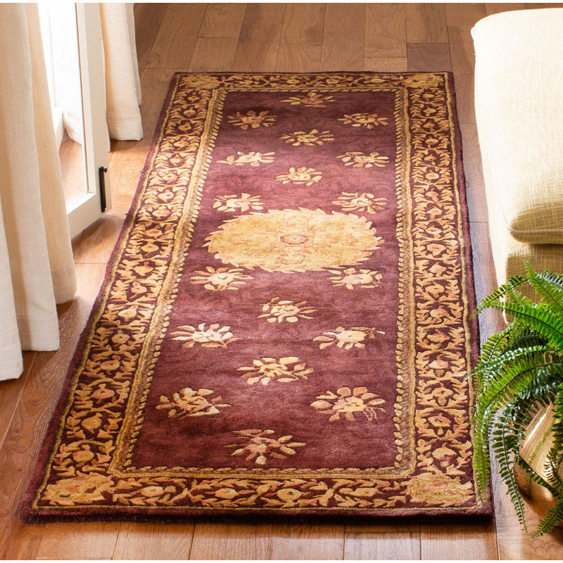 Loren Hand Tufted Wool Oriental Rug, Runner 2'6" x 10'