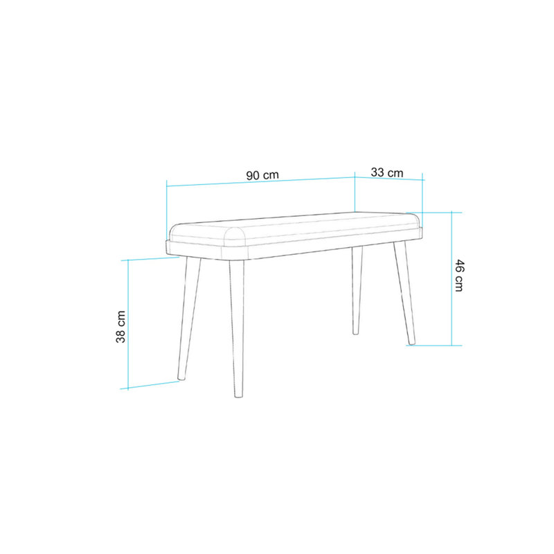 Banc, Vert, Doré