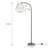 Kjeld 63" Arched Floor Lamp-187125726