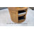 19.7'' Vintage Round Rattan Solid Natural Wood Side Table With 2 Tier Storage Farmhouse For Living Room&bedroom-1438816514