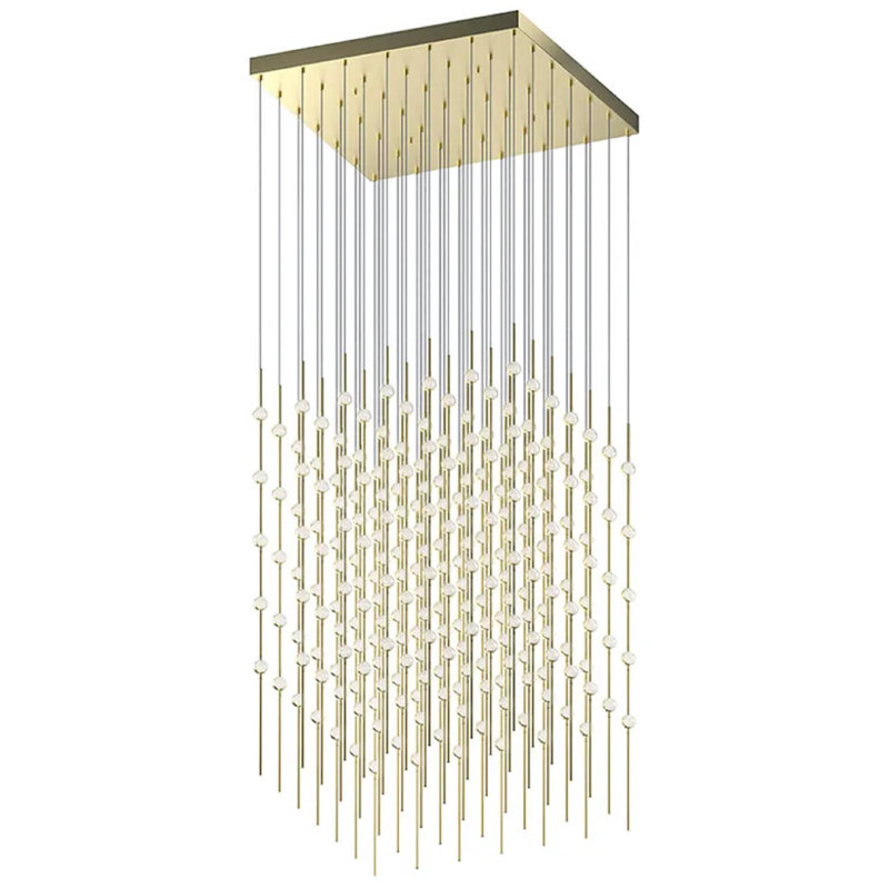 Constellation 245 - Light LED Pendant, Satin Nickel/Clear, 2700K