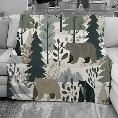  Bear Fleece Blanket