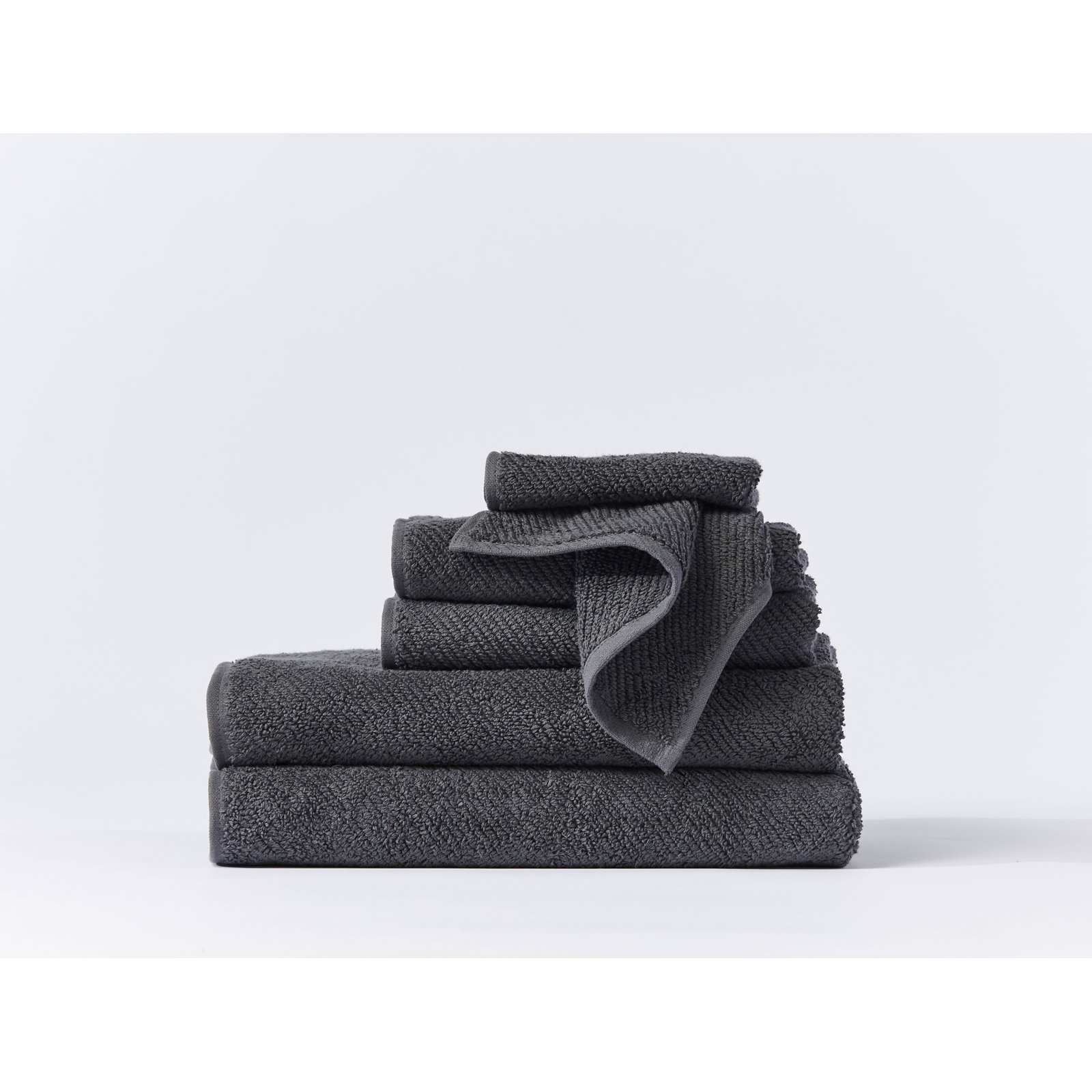 Air Weight Organic Bath Sheet, Shadow