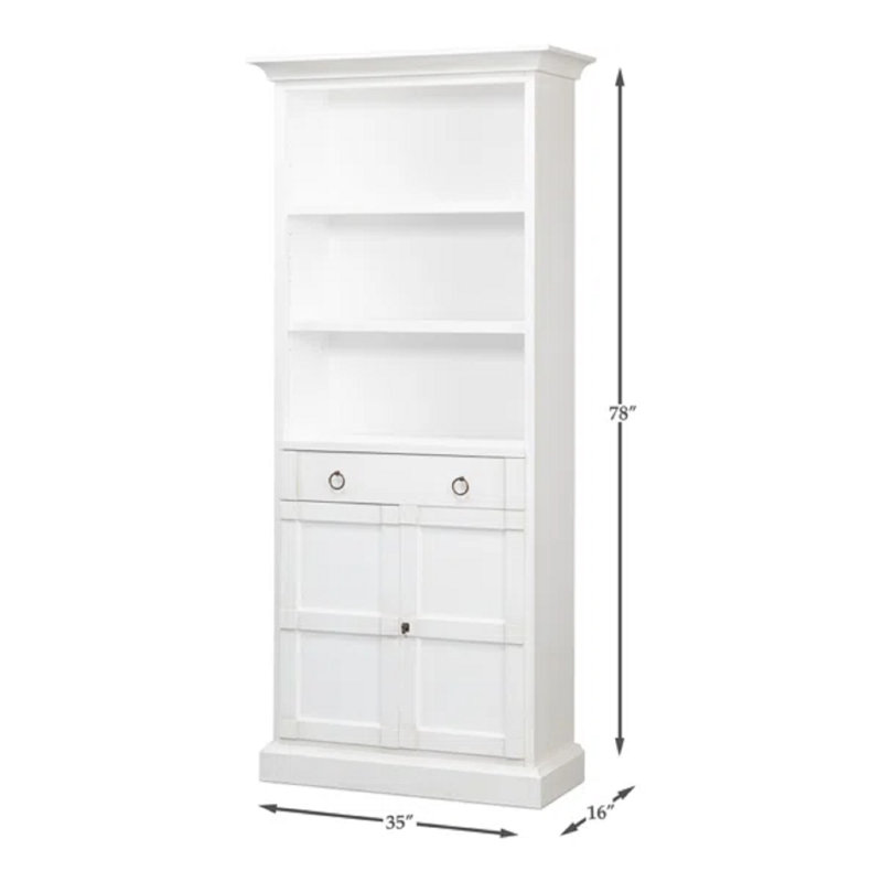 Cortina Solid Wood Bookcase