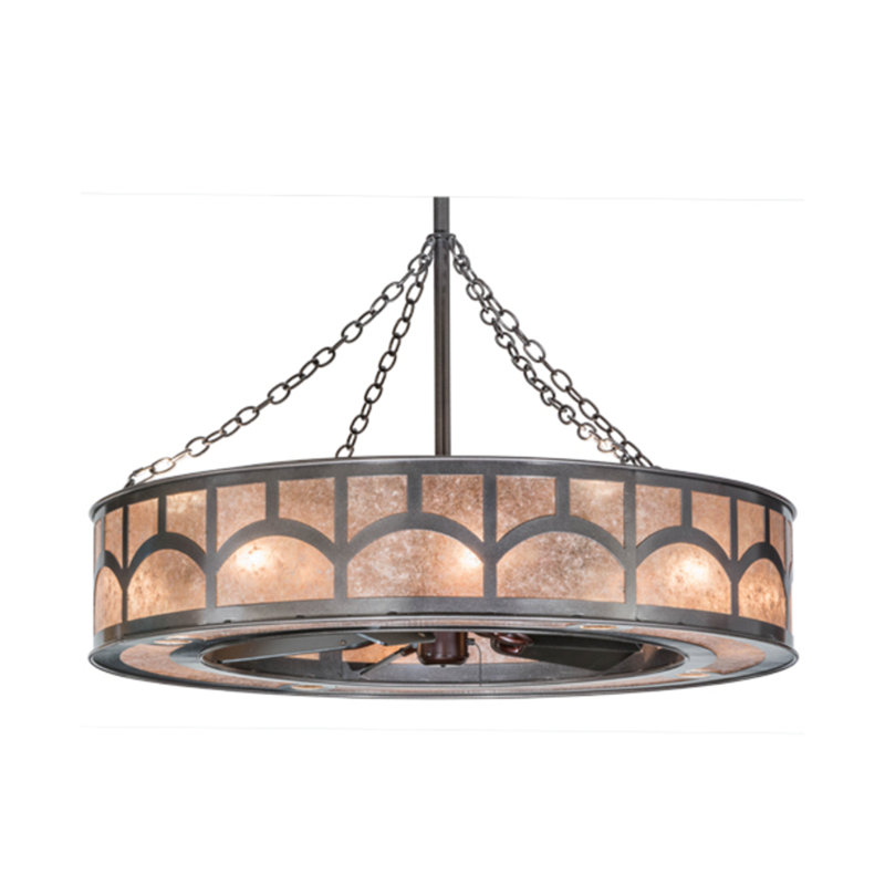 Mission Downrod Ceiling Fan