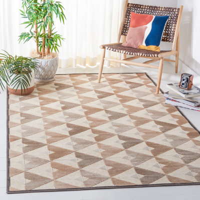 Tapis géométrique Haileymarie