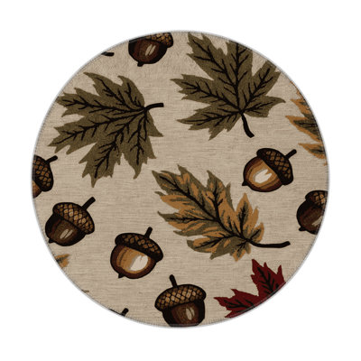 Tapis intérieur et extérieur gris Nature