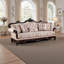 Vera 90 Inch Sofa, Button Tufted, Rolled Arms, Solid Wood-100547228