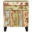 Cular 50cm W Metal Bedside Table
