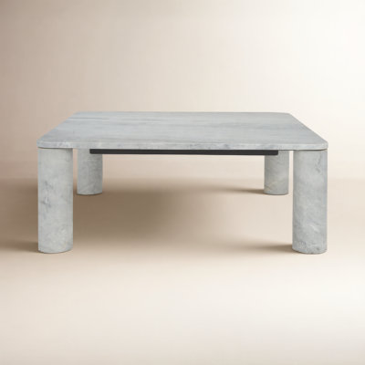 Enid 35" Genuine Marble Coffee Table